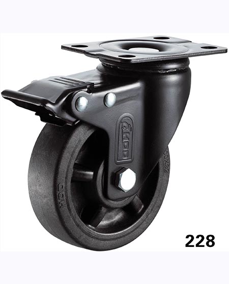 環衛垃圾箱的定向腳（jiǎo）輪