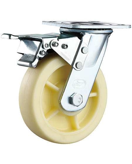 米黃色尼龍腳輪(lún) 米黃色尼龍腳輪