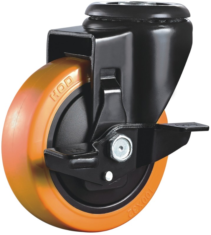 聚氨酯橘黃色腳輪（lún）