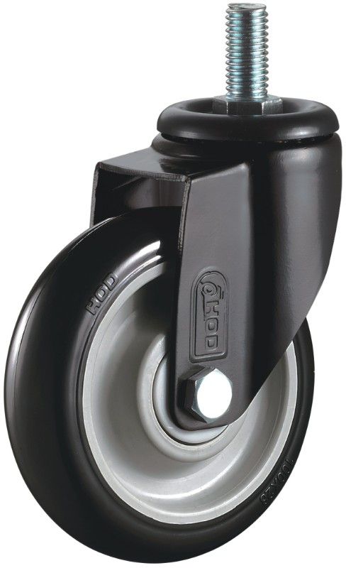 5寸橡膠工（gōng）業腳輪