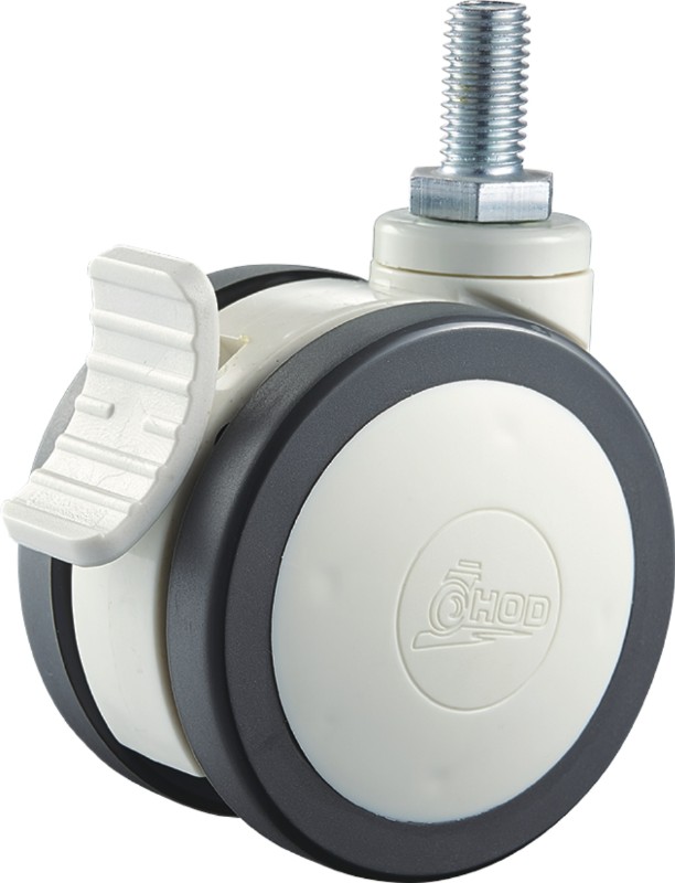 帶刹車醫療腳輪