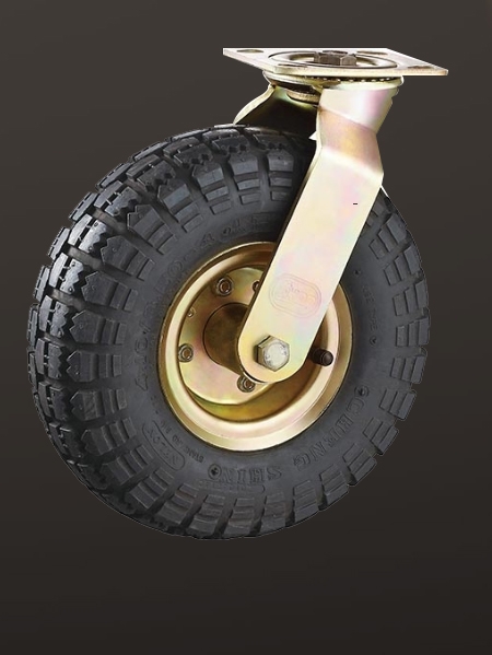 平（píng）底萬向活動充氣腳輪