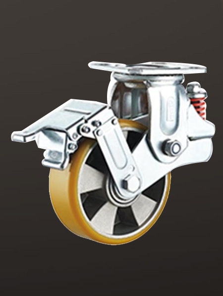 平麵単刹AI.PU減（jiǎn）震腳（jiǎo）輪（lún）