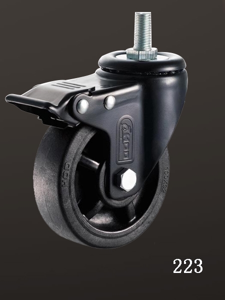 絲杆雙刹耐高溫CHigh-temp.Nylon輪