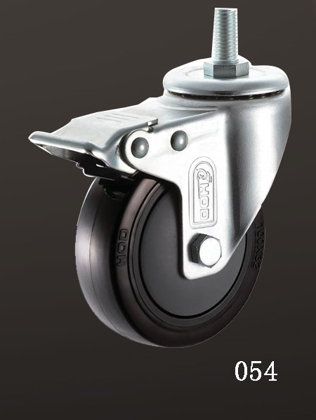 絲杆雙刹（shā）PU輪