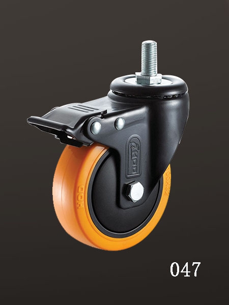 絲杆雙（shuāng）刹PP輪