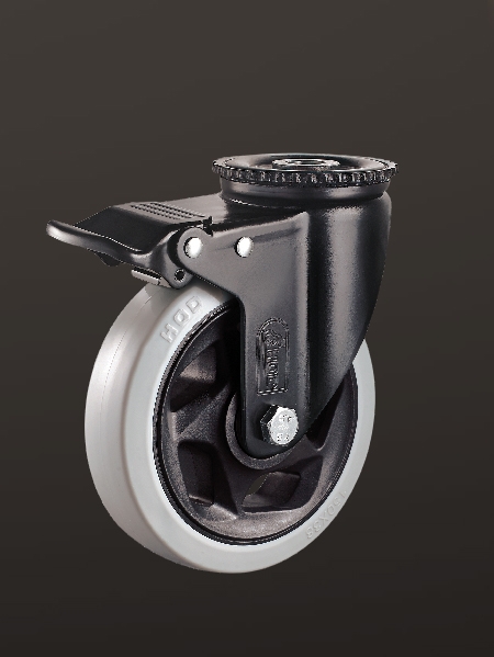 孔頂（dǐng）雙刹PP輪（lún）