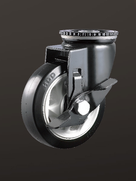 孔（kǒng）頂邊刹（shā）PU輪（lún）