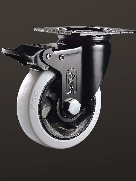 平底雙刹PP通花輪