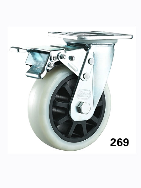 平底雙刹（shā）PA輪（lún）