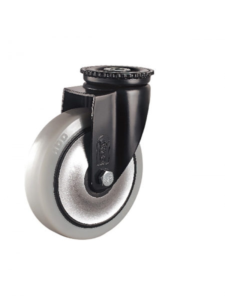 塑芯腳輪 - 中重型孔頂塑芯尼龍（lóng）腳輪