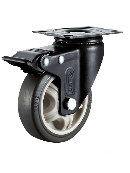 怎樣分辨人造膠（jiāo）腳輪和天然橡膠腳輪