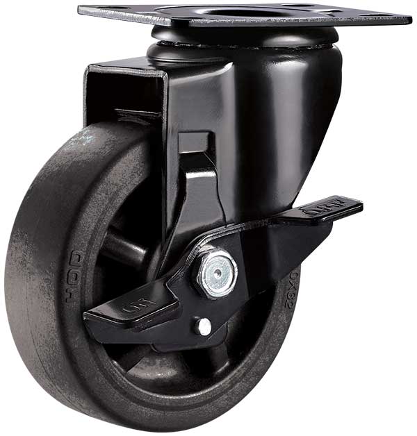 顏色為黑（hēi）色的腳輪