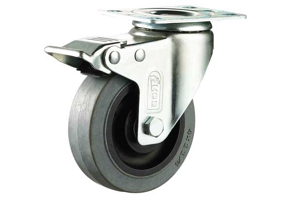 萬向腳輪隻三個釘能固定好嗎