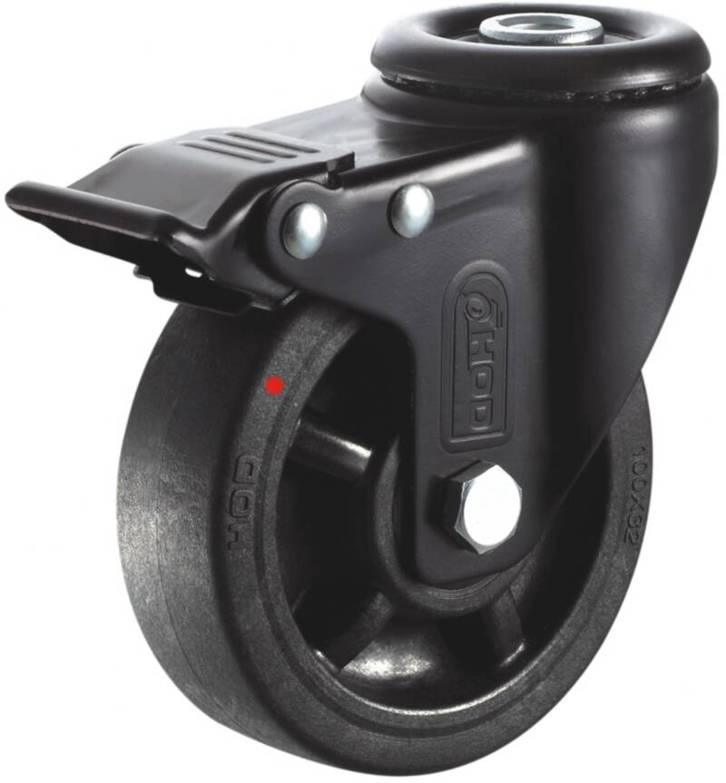 耐（nài）高溫尼龍（lóng）孔（kǒng）頂萬（wàn）向腳輪（lún）