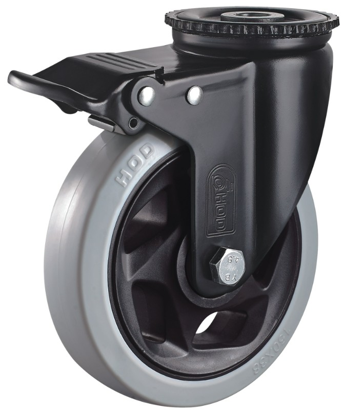 工業橡(xiàng)膠腳(jiǎo)輪 工(gōng)業橡膠腳輪